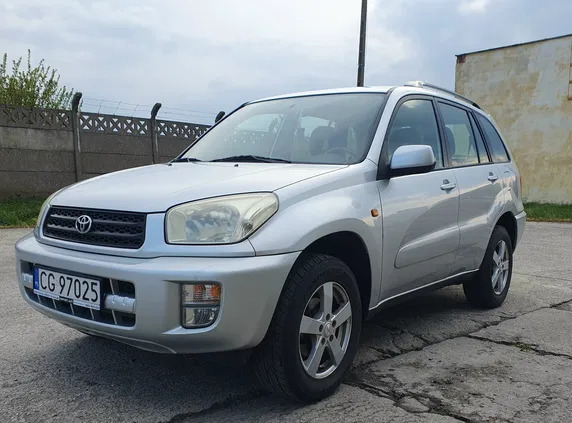 samochody osobowe Toyota RAV4 cena 30500 przebieg: 122645, rok produkcji 2003 z Grudziądz